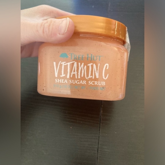 Tree hut Vitamin C Shea sugar scrub- 18 oz size. Opened but never used. - Picture 3 of 4
